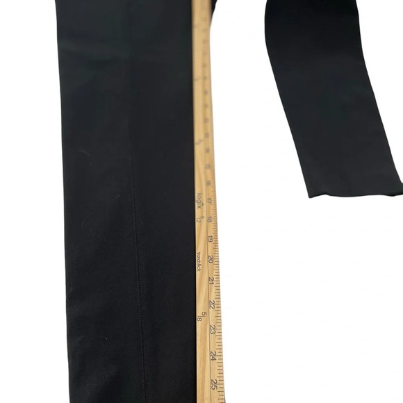 Rag & Bone Annie Silver Zip Ankle Pants Black size:10 - Picture 8 of 9